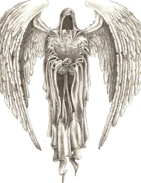 cool angel drawings